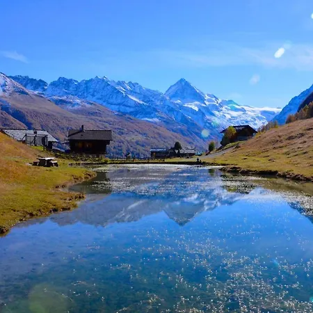 Idyllic Chalet In Evolene, With View On The Dent Blanche And The Mountains Exterior photo