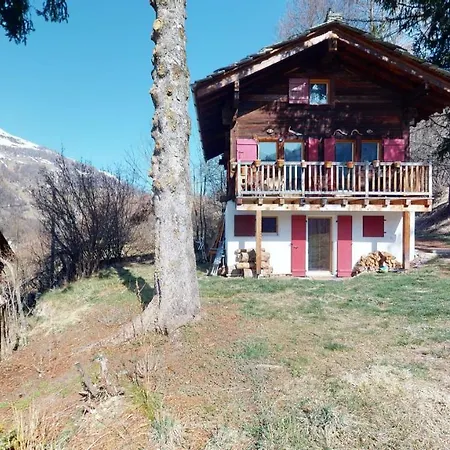 Idyllic Chalet In Evolene, With View On The Dent Blanche And The Mountains Exterior photo