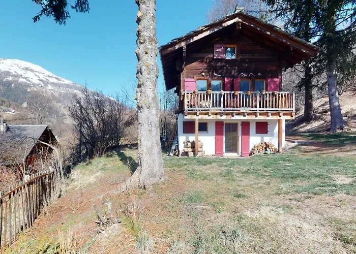 Idyllic Chalet In Evolene, With View On The Dent Blanche And The Mountains