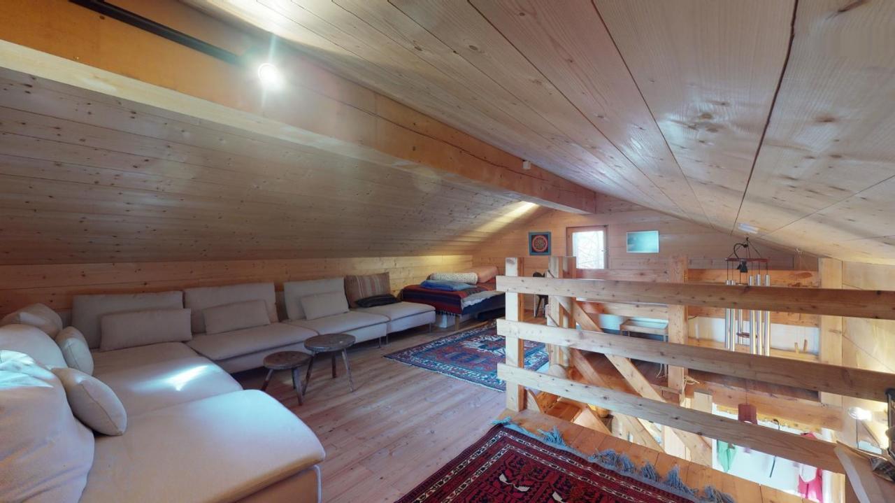 Idyllic In Evolene, With View On The Dent Blanche And The Mountains Apartmán